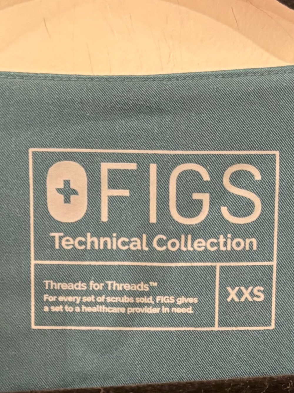 Figs V-Neck Short Sleeve T-shirt - Picture 3 of 3